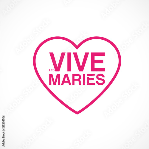 vive les mariés