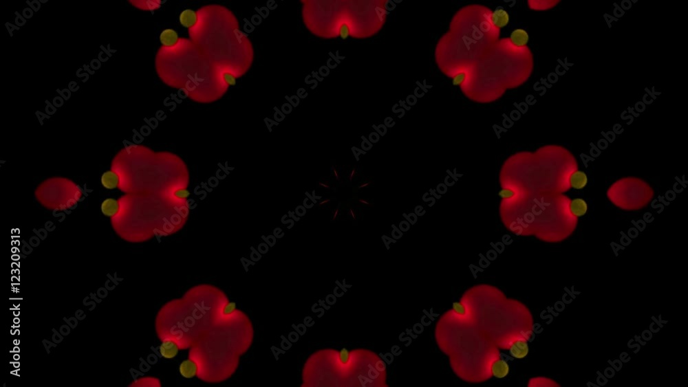 Abstract kaleidoscope animation Abstract kaleidoscope animation