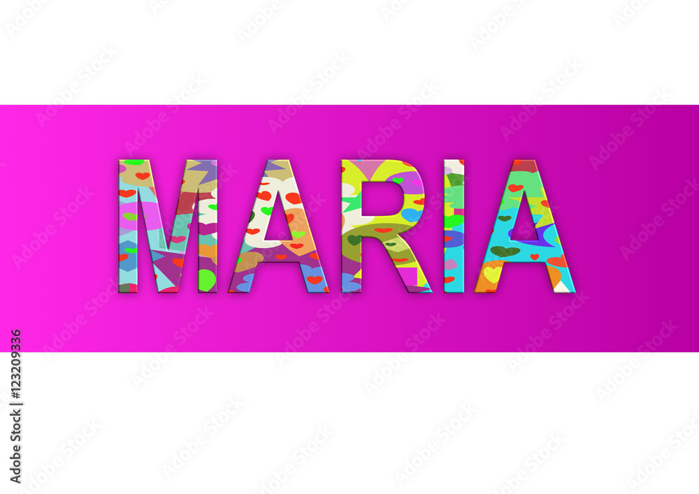 Maria, Grafik