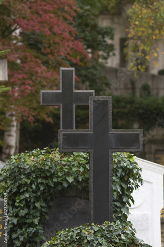Auf dem Friedhof