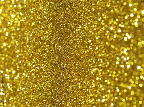 gold glitter bokeh abstract background