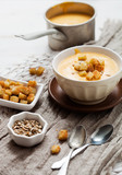 Sweet potato and coconut soup
