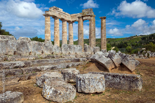  Zeus Tempel von Nemea., Peloponnes, Griechenland. 16135.jpg
