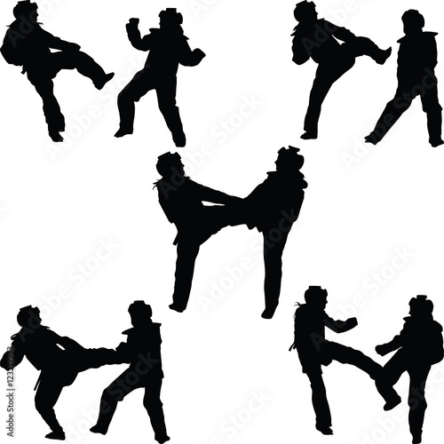 taekwondo woman