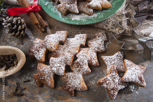 Biscotti casarecci di Natale photo