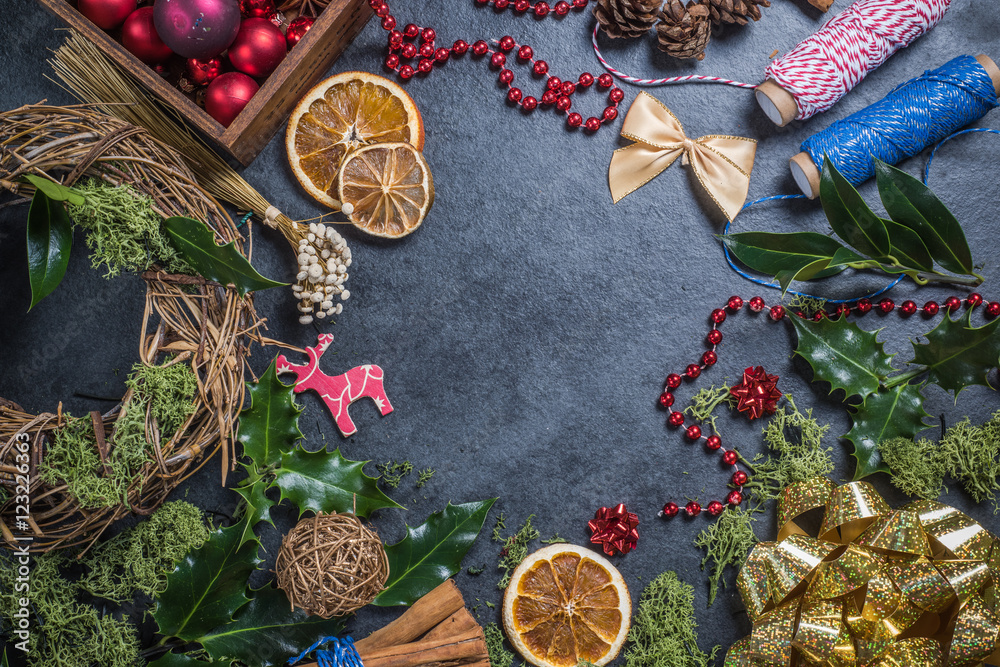 Festive home decor for Christmas