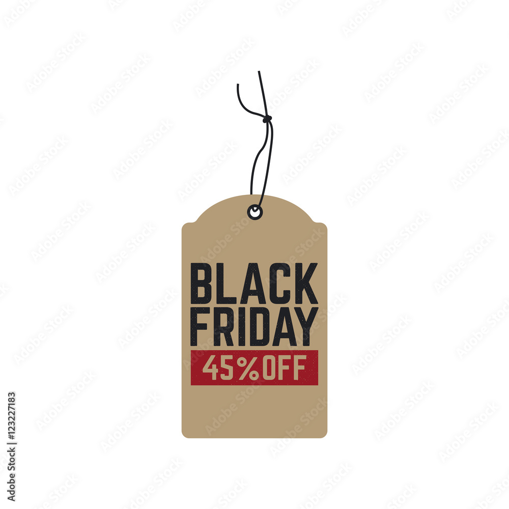 Black Friday Label