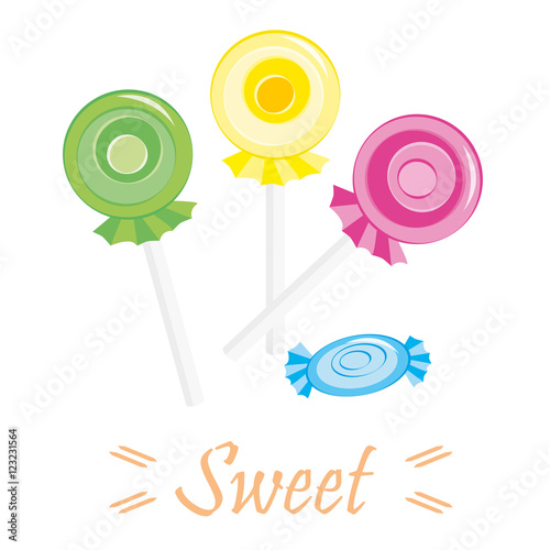 Set of sweet