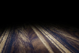 Dark brown Plank wood floor texture perspective background for d