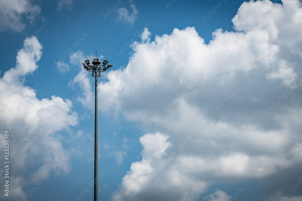 Spot light pole Spot light pole