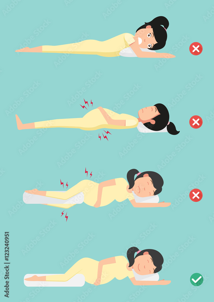 Best and worst positions for sleeping pregnant women Best and worst positions for sleeping pregnant women