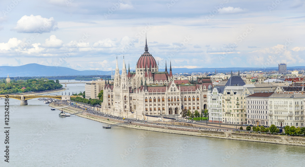 Parliament in Budapest.