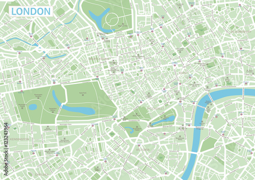 London Map photo