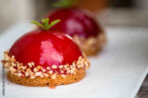 Raspberry Entremet photo