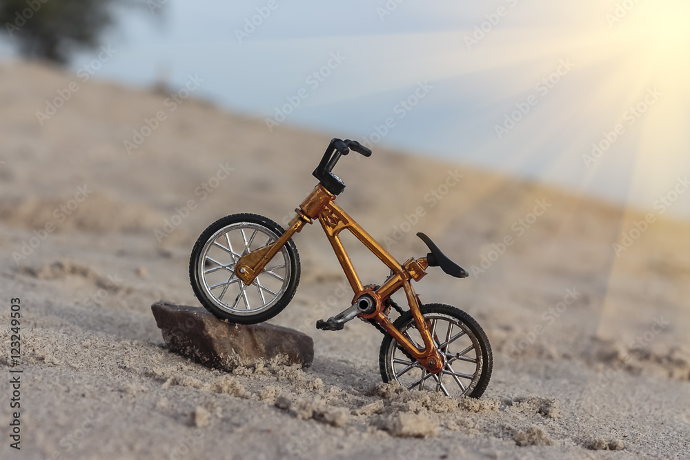 Fototapeta premium mini bicycle toy