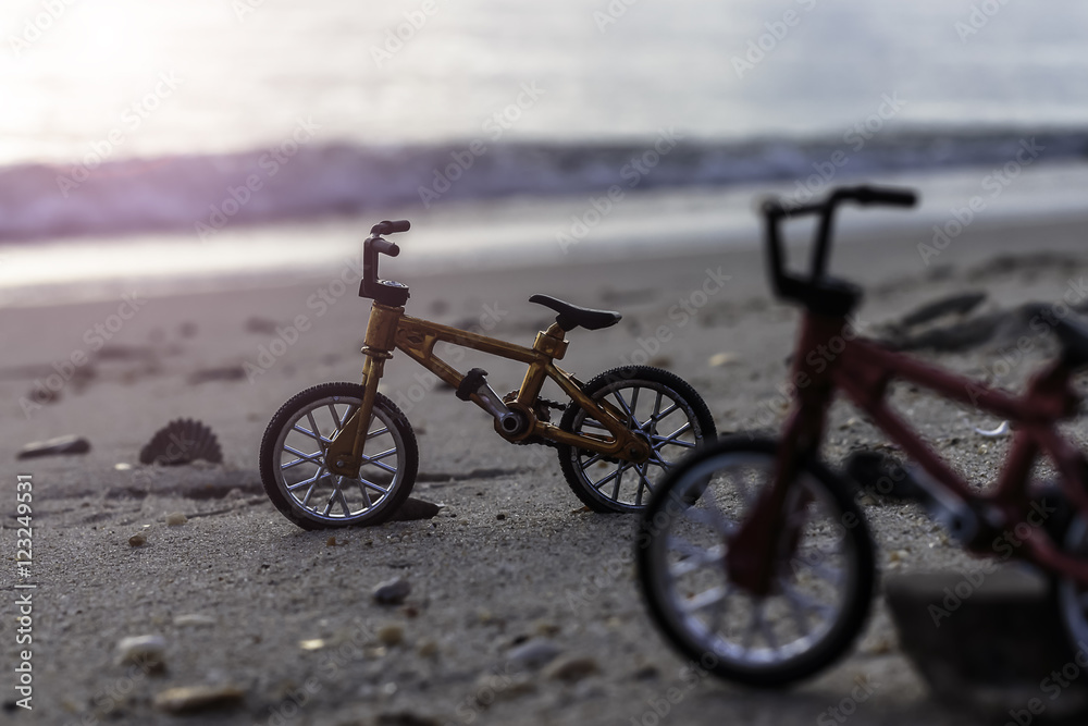 Fototapeta premium mini bicycle toy