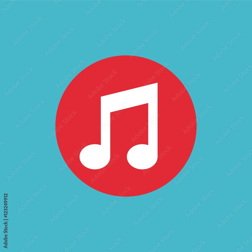 music note flat isolated icon vector illustration design music note flat isolated icon vector illustration design