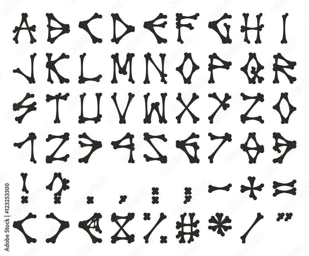 Bones Font Bones Font