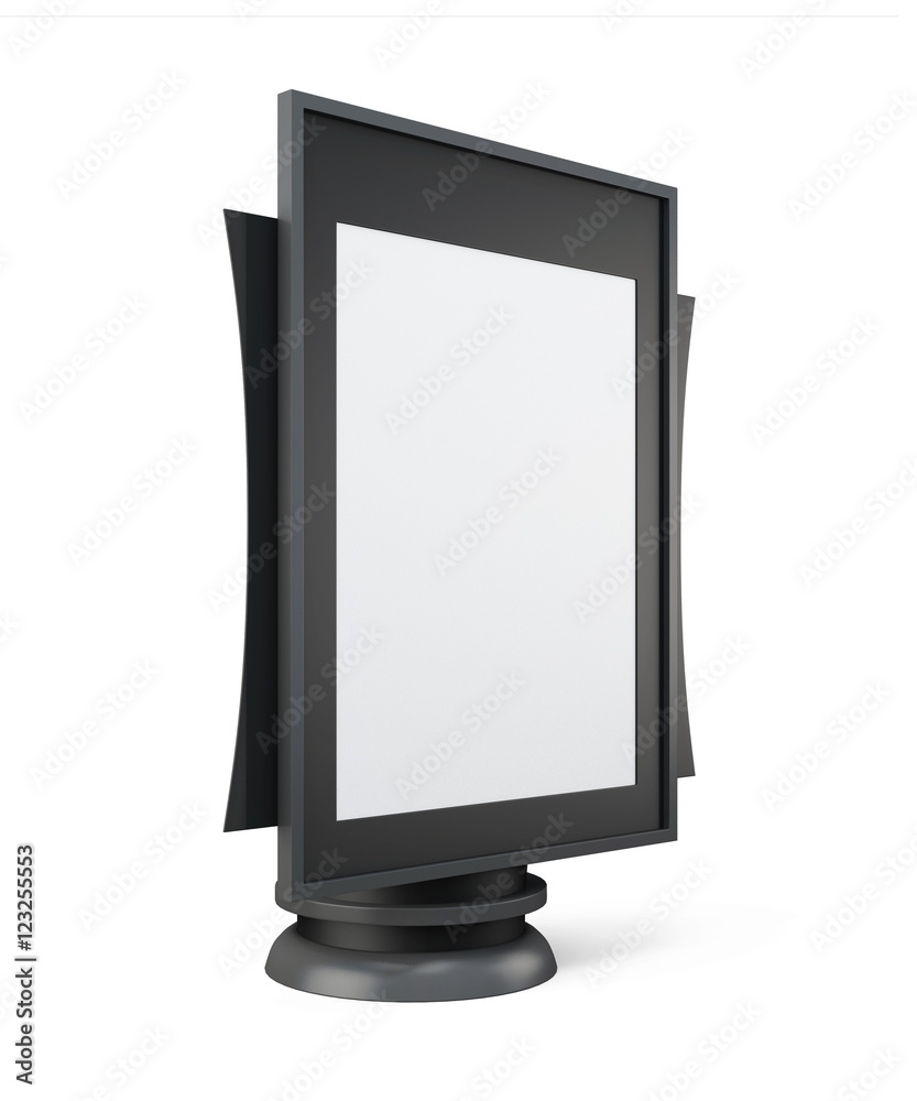 Mock up lightbox for your design. 3d rendering Mock up lightbox for your design. 3d rendering