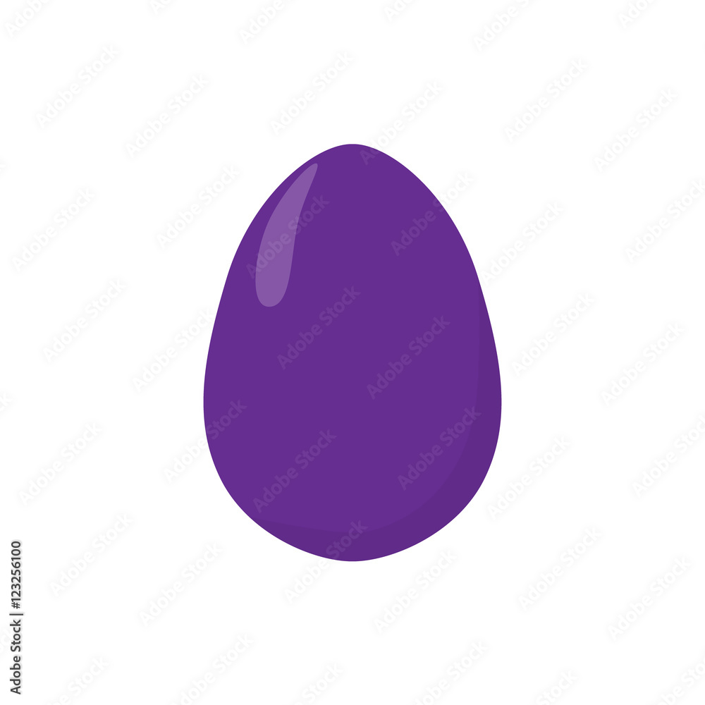 isolated easter egg violet vector illustration isolated easter egg violet vector illustration