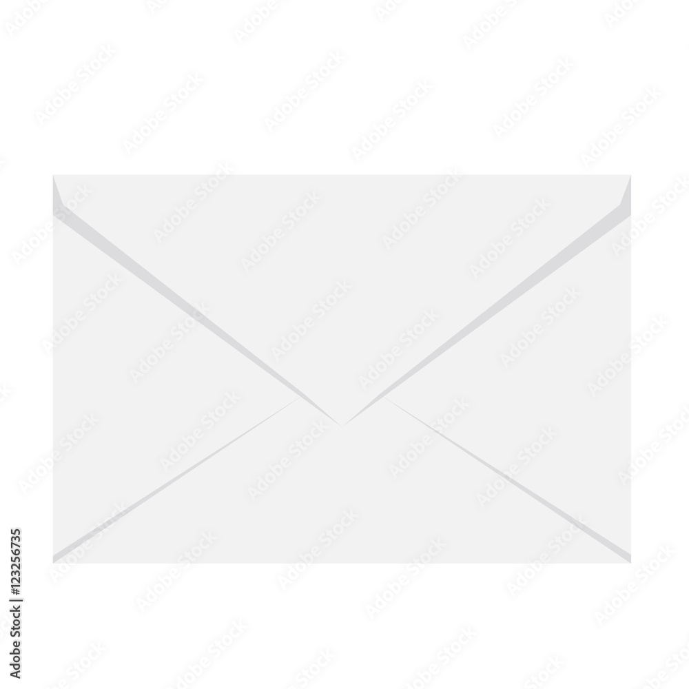 envelope sealed white paper vector illustration envelope sealed white paper vector illustration