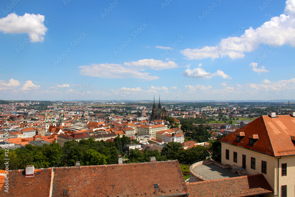 Obraz premium Brno city, Czech Republic