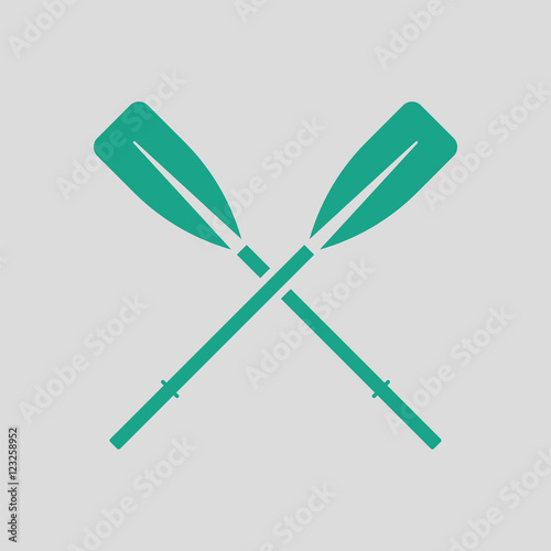 Icon of  boat oars