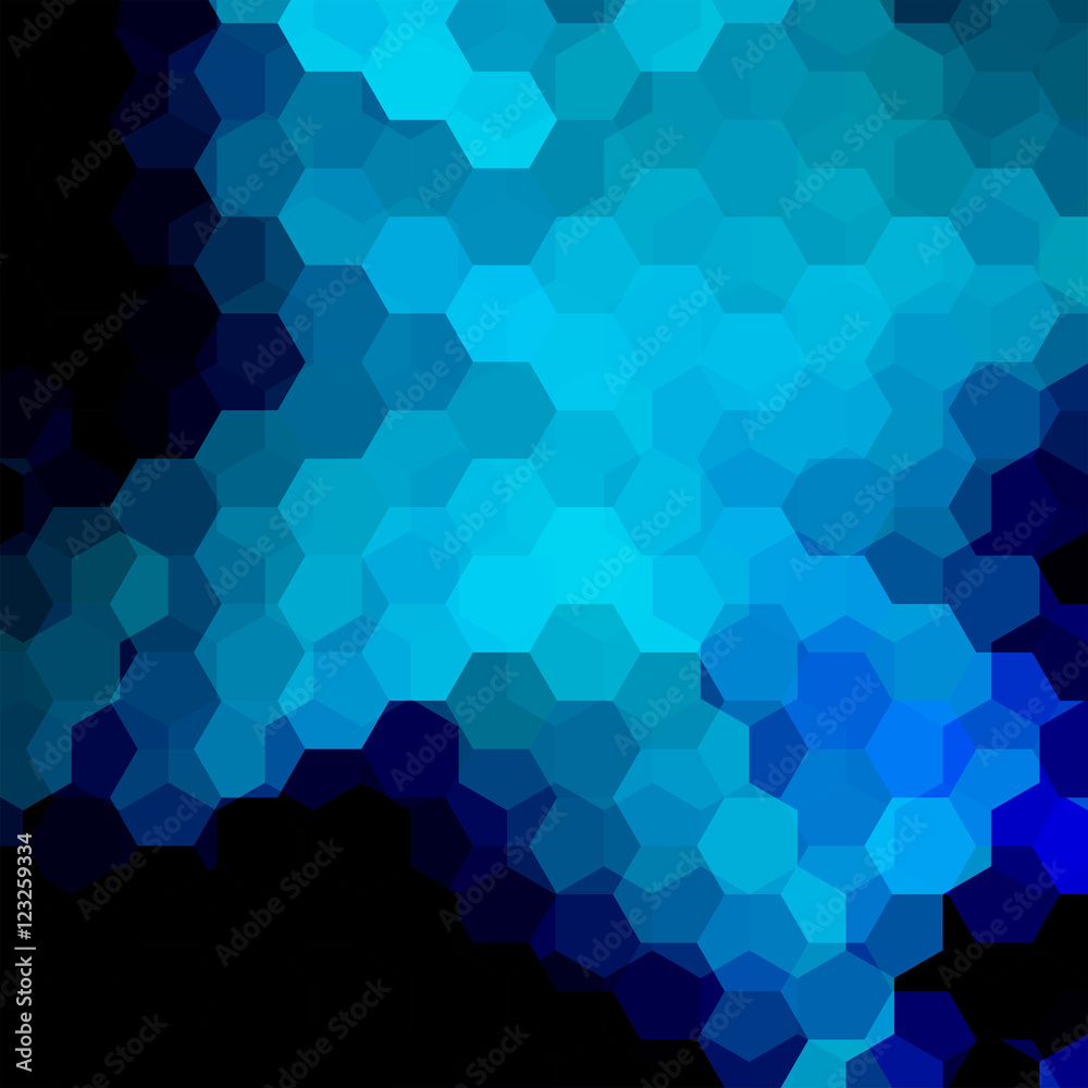 Background of geometric shapes. Dark blue mosaic pattern. Vector EPS 10. Vector illustration Background of geometric shapes. Dark blue mosaic pattern. Vector EPS 10. Vector illustration