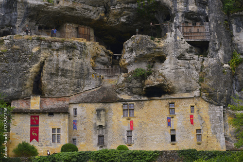 Obraz na plátně La maison forte de Reignac à Tursac ( 24620), département de la Dordogne en régi
