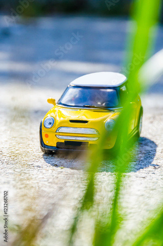 Fototapeta Naklejka Na Ścianę i Meble -  Small toy car