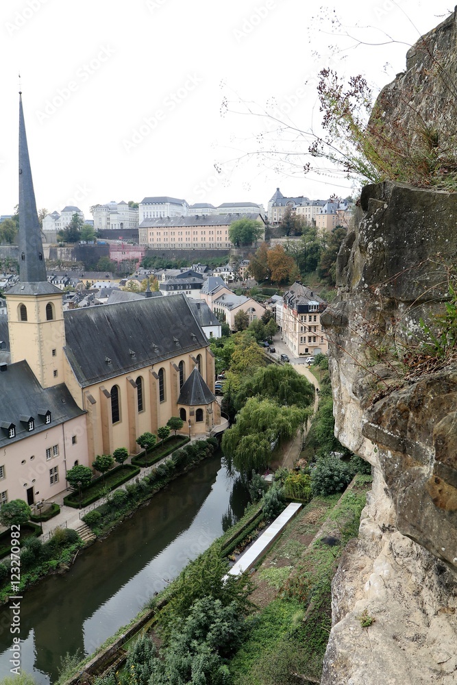 Naklejka premium 2016/10 - VDL - Aussicht Bockkasematten 01 