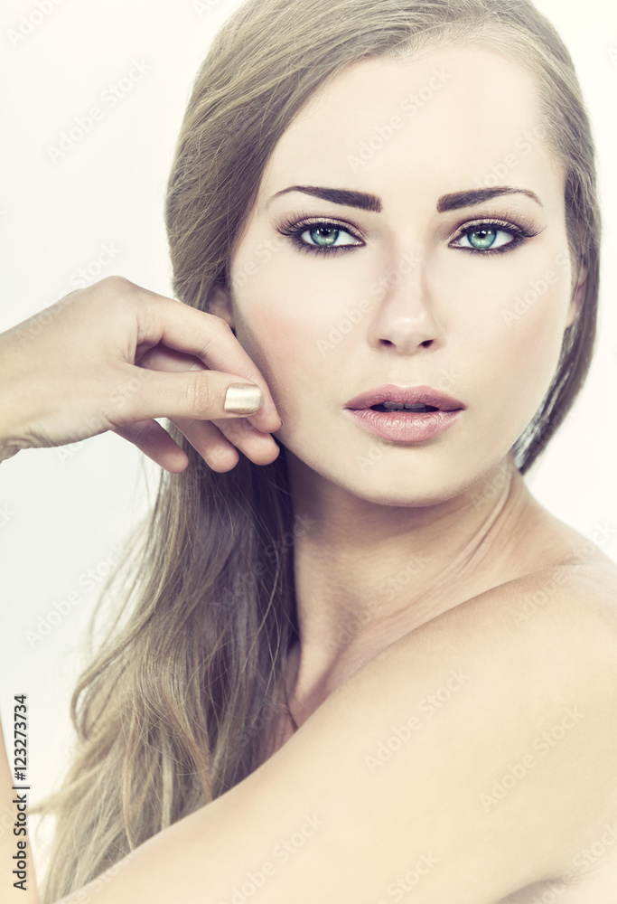Beautiful Woman Girl Green Eyes Beautiful Woman Girl Green Eyes