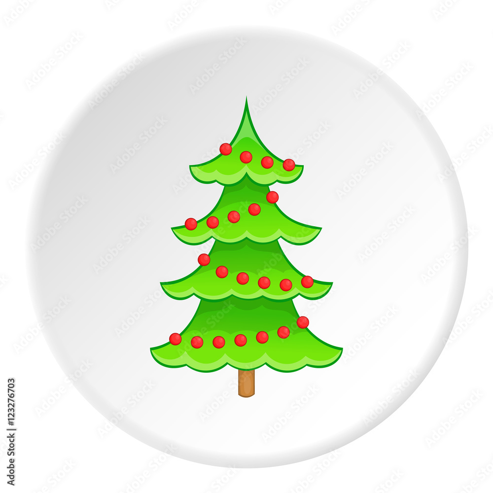 Christmas tree icon. artoon illustration of christmas tree icon vector icon for web Christmas tree icon. artoon illustration of christmas tree icon vector icon for web