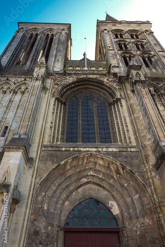 France, the picturesque cathedral of Lisieux