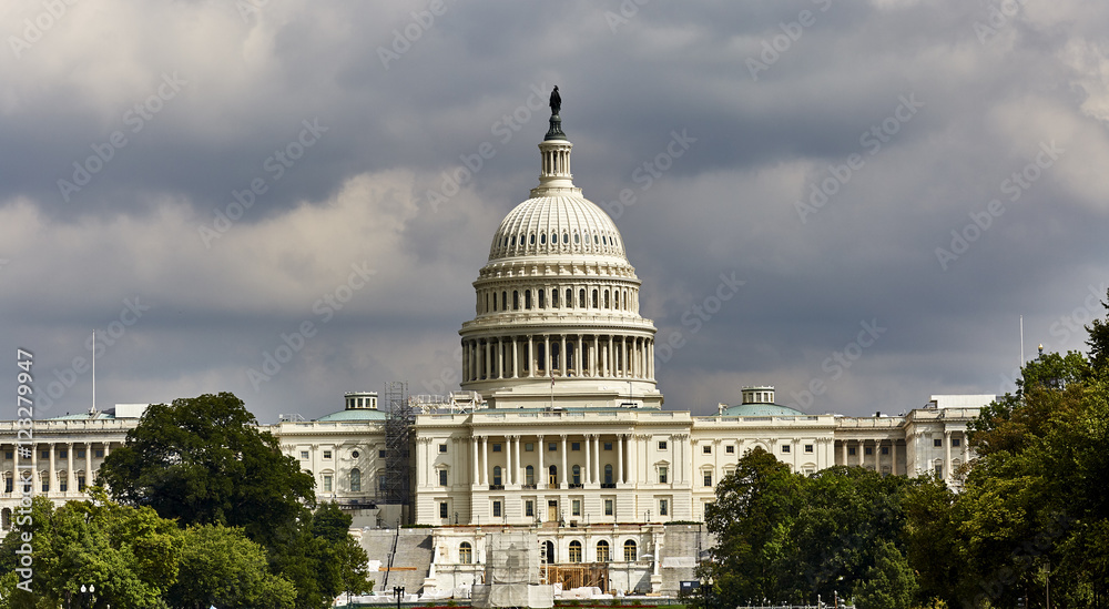 Naklejka premium US Capital Building