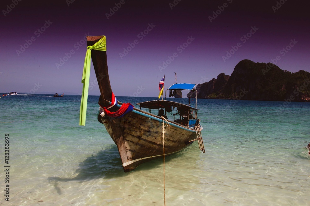 Boot in phuket, Thailand, Asien 