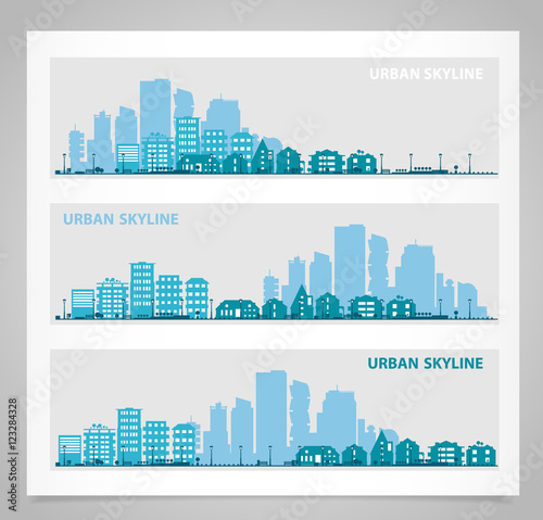 Cityscape set