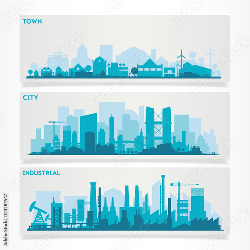 City Skyline Sets