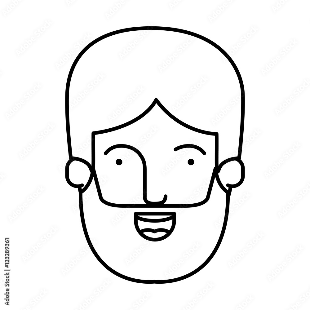 Man cartoon icon. Avatar people person and human theme. Isolated design. Vector illustration Man cartoon icon. Avatar people person and human theme. Isolated design. Vector illustration