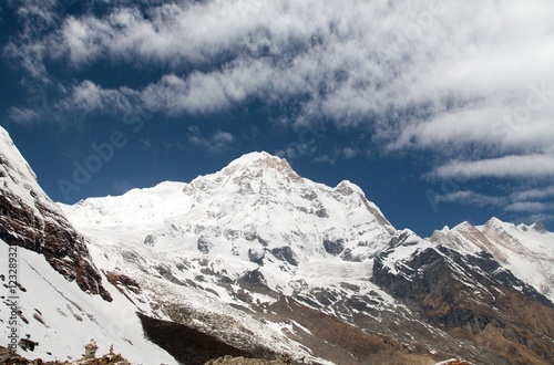 Annapurna south from mount Annapurna base camp, Nepal