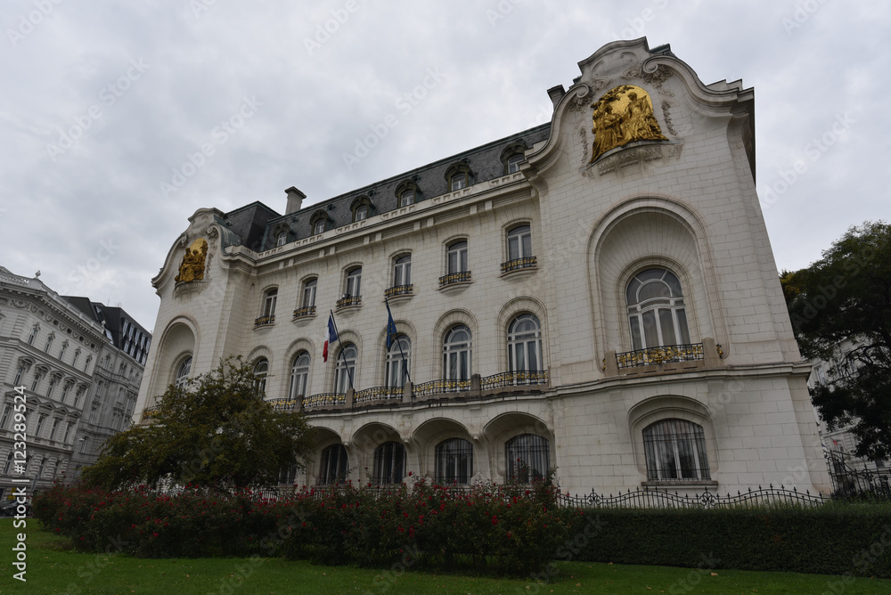 French Embassy building, Vienna, Austria