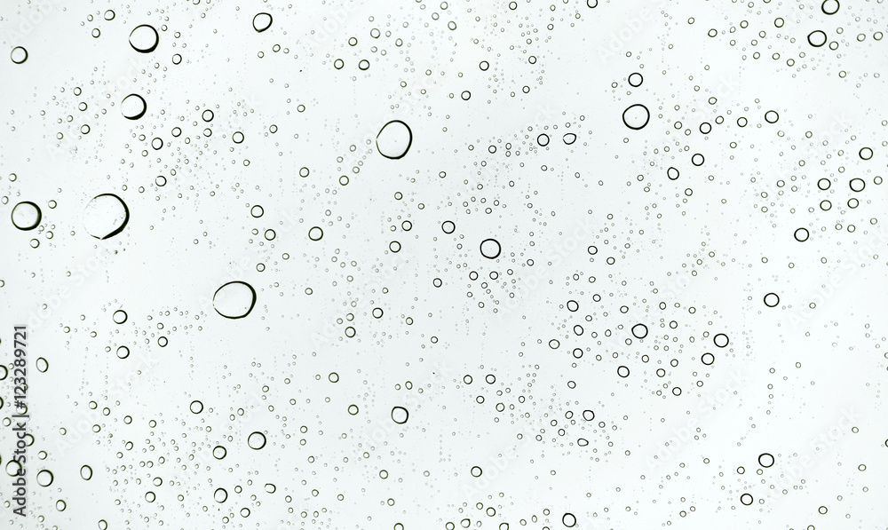 Pattern of water droplets Pattern of water droplets