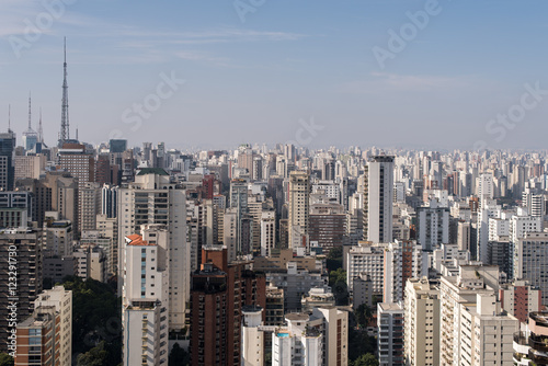 Endless View of Buildings in Sao Paulo © Donatas Dabravolskas