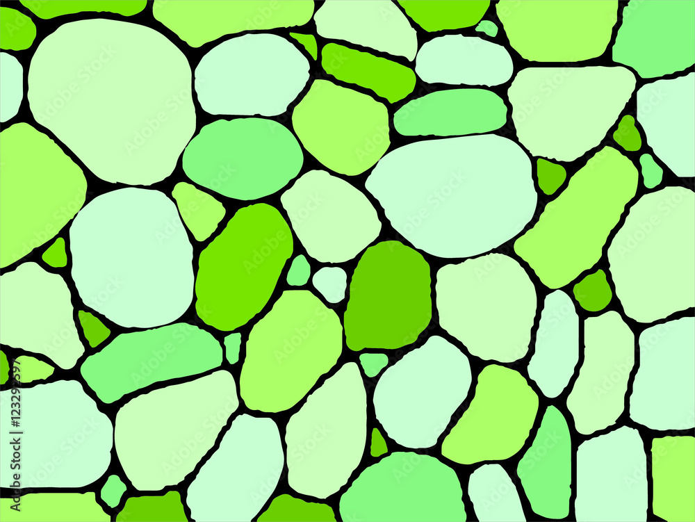 Fundo de pedras verdes grandes