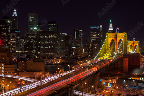 Brooklyn Bridge Nightscape © tony