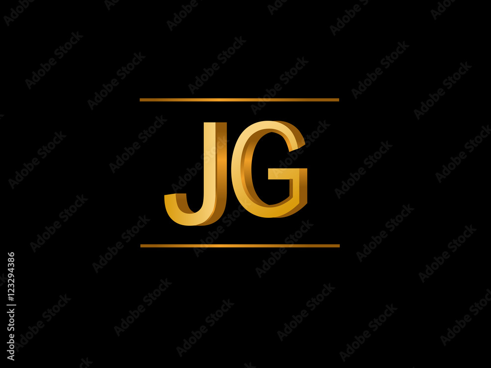 JG Initial Logo for your startup venture