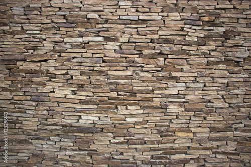 New Slate Stone Wall - Abstract Background