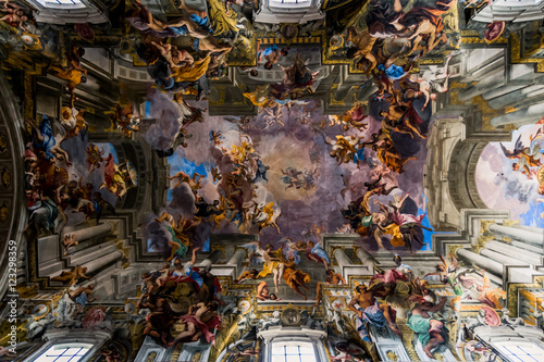 Photography Intérieur de l'église Saint-Ignace-de-Loyola de Rome