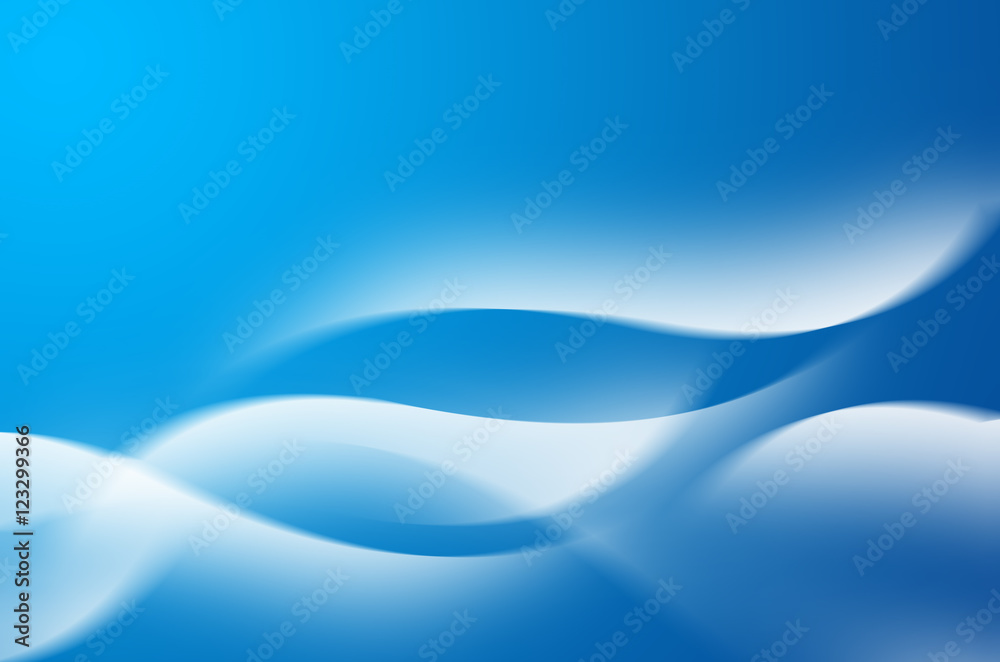 Fototapeta premium Blue abstract background