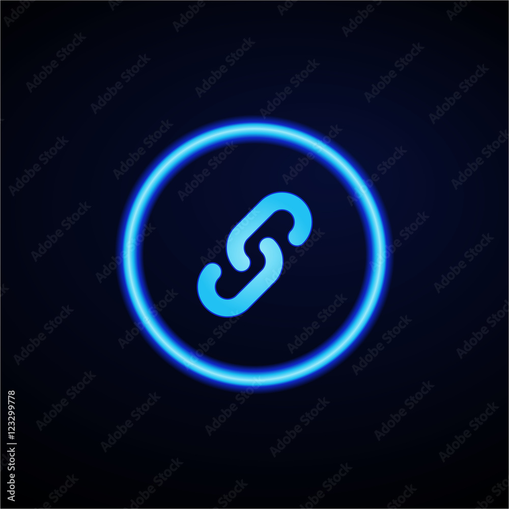 Glowing App Button - Dark Glowing App Button - Dark